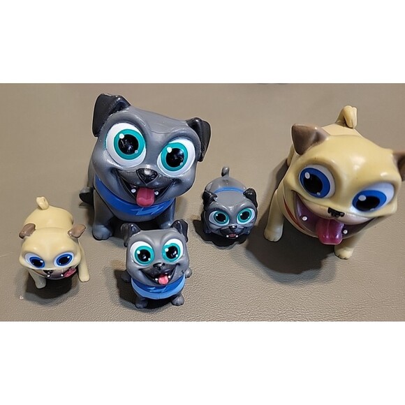 Disney Junior Puppy Dog Pals Bingo Rolly figures toys cake toppers - Picture 2 of 5
